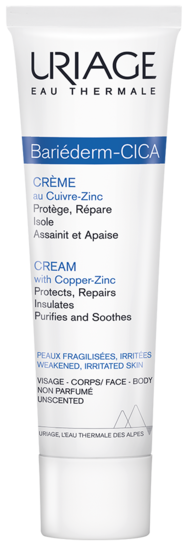 Bariéderm-Cica Crema Reparadora con Cu-Zn Uriage 40 ml