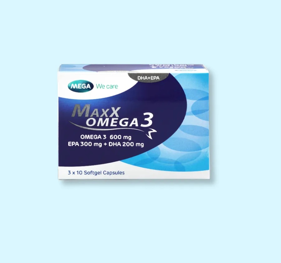 MAXXOMEGA 3 1000 MG X 30 CÁPSULAS BLANDAS