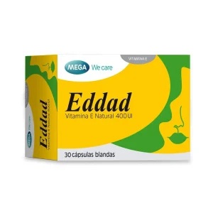 EDDAD VITAMINA E 400 UI X 30 CÁPSULAS BLANDAS