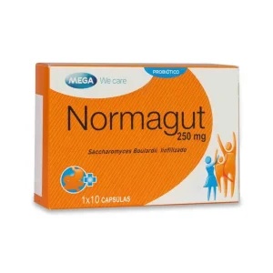 NORMAGUT 250 MG X 10 CÁPSULAS