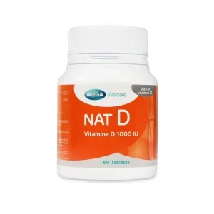 NAT D 1000 UI X 60 TABLETAS
