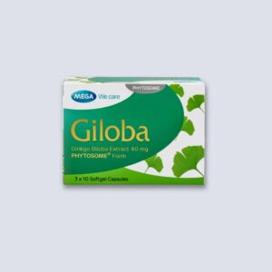 GILOBA PHYTOSOME 40 MG X 30 CÁPSULAS BLANDAS